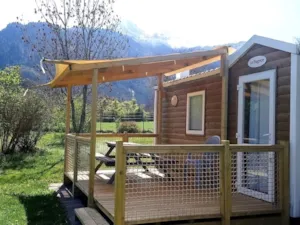  - STACARAVAN - 2 SLAAPKAMERS - Camping Belle Roche