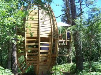 Location - Cabane Perchée 1- - Cap'Cabane