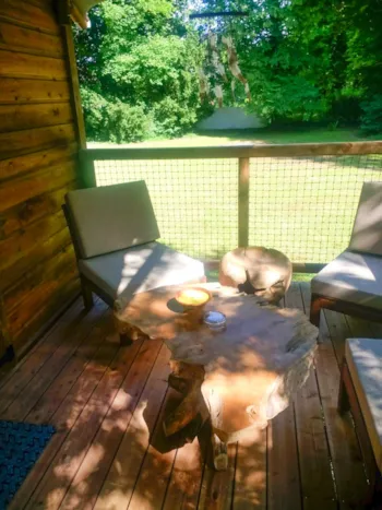 Location - Cabane Trappeur - Le Village de la Champagne