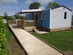 Accommodation - Mobilhome Adapt  2 Bedrooms - Adapted To The People With Reduced Mobility - Camping la Roseraie d'Omaha