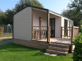 Mietunterkunft - Mobilhome Design 2 Zimmer - Camping la Roseraie d'Omaha