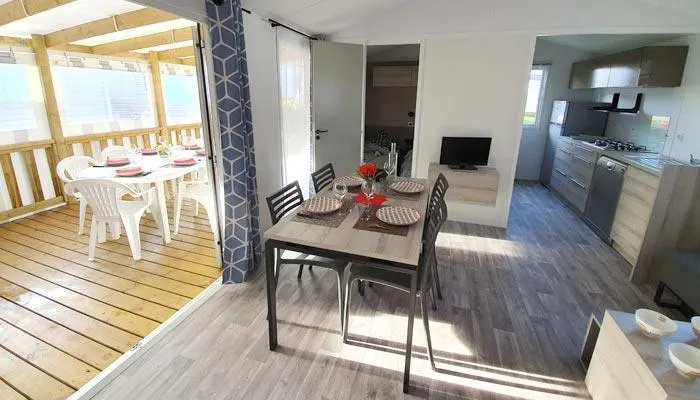 Mobil-Home Prestige 2 Chambres Lits Fait, Wifi, Clim, Barbecue, 2 Vélos Et Ménage Compris