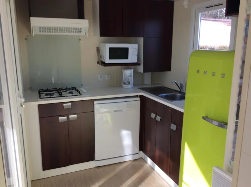 Mobilhome N°5 - Climatise -  2 Chambres Cabine - Terrasse