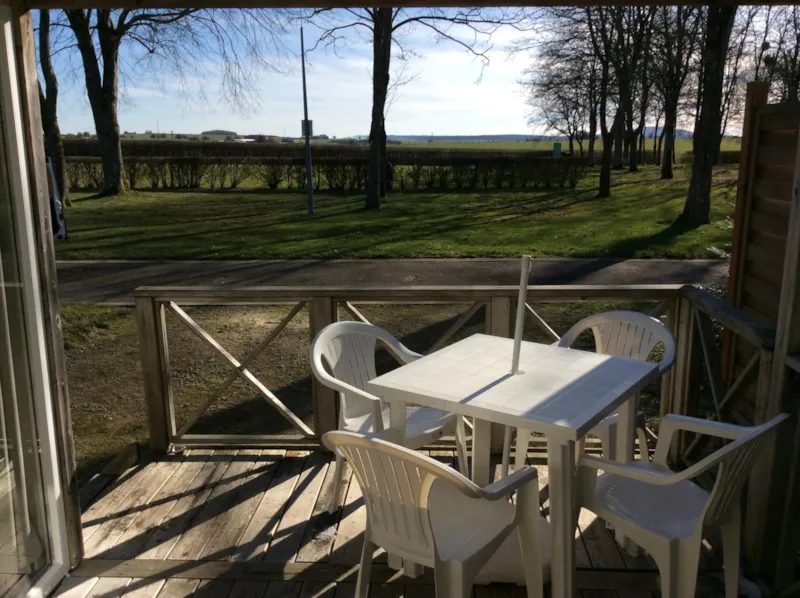 Mobilhome N°6 - Climatise - 2 Chambres Cabine - Terrasse