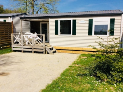 Mobilhome N°8 - AIR CONDITIONING - 2 cabin bedrooms - Terrace — 2