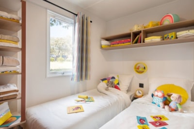 Mobilhome N°2 - AIR CONDITIONED - 3 bedrooms - Terrace — 3