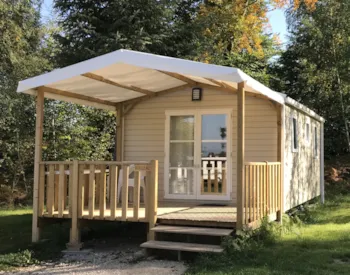 Mietunterkunft - Mobilheim 1 Zimmer - Terrasse - Camping de Contrexeville