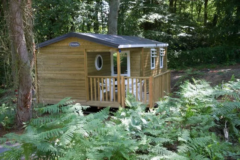 Mietunterkunft - Standard Mobilheim 31M² Mit 3 Schlafzimmern + Einer Halbüberdachten Terrasse Von 18M² + Tv - Flower Camping La Chênaie