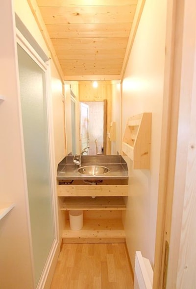 Chalet Bois Comfort 24m²(2 bedrooms + sheltered terrace + TV — 5