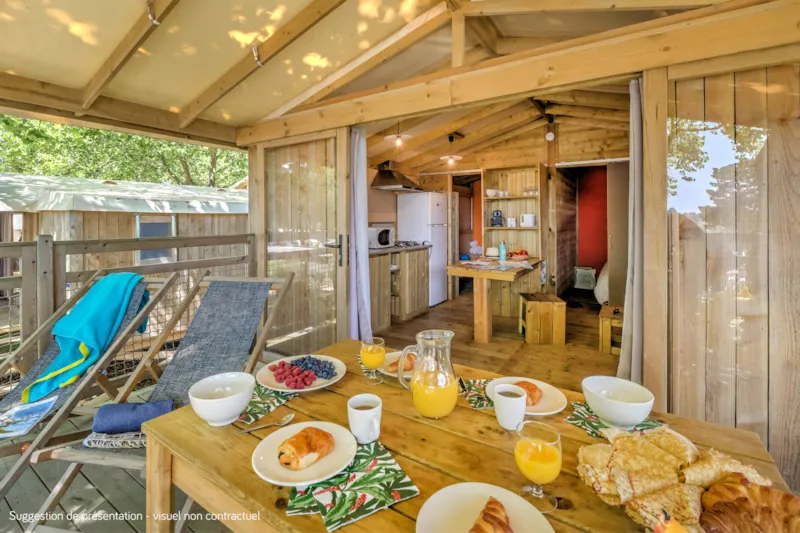 Cosyflower Premium Sur Pilotis 38M² - 2 Chambres + Tv + Draps + Serviettes  Terrasse Couverte 11M²