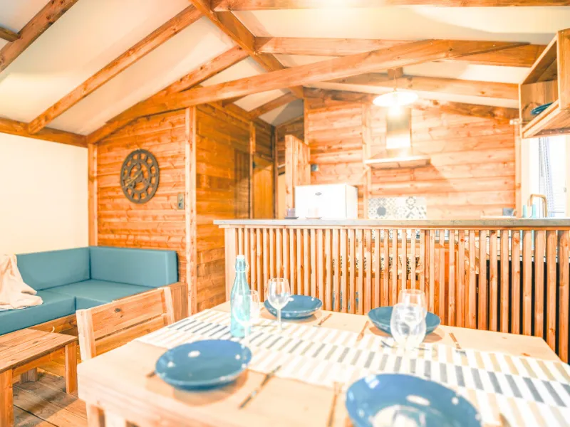 Lodge Vip Premium 34M² - 2 Chambres + Tv + Draps + Serviettes + Terrasse Couverte De 11M²