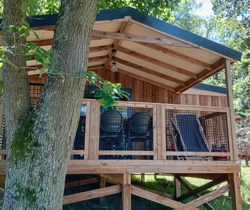 Lodge Vip Premium 34M² - 2 Chambres + Tv + Draps + Serviettes + Terrasse Couverte De 11M²