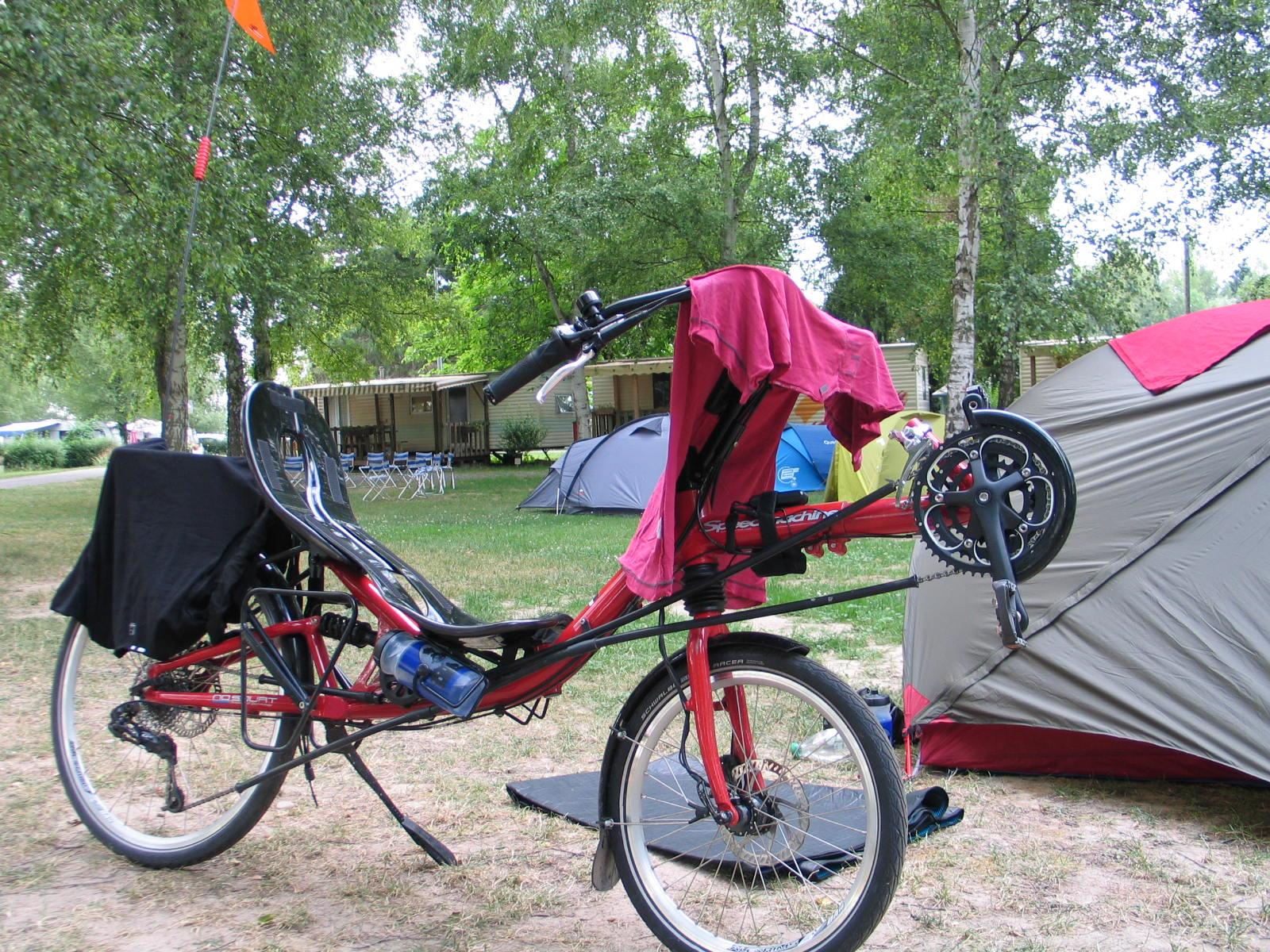 Pitch - Package Nature Trekker/Cycler - 1 People + Car And Tent/Caravan - Camp Au Clair Ruisseau