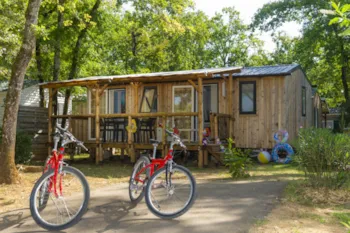 Mietunterkunft - Mobilheim Bizouquet Top Tv - 32 M² -  2 Schlafzimmer - Clico Chic - Au Clair Ruisseau