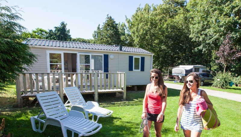 Stacaravan VIP Premium -25m² - 2 kamers - 1 badkamer