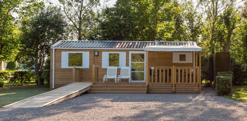 Lodge - 34m² - voor mindervaliden - 2 kamers - 1 badkamer