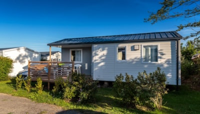 Mobile home 2 bedrooms - Confort - half-covered TERRACE- 26m² — 1