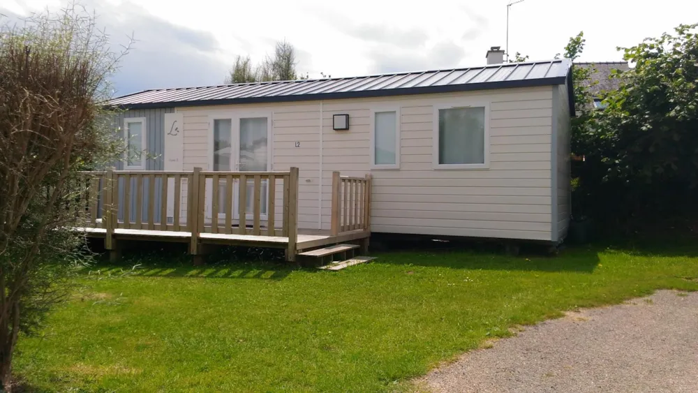 Location - Mobil-Home 3 Chambres - Confort - Terrasse - 6/7 Pers - 37 M² - Camping de La Roche Percée