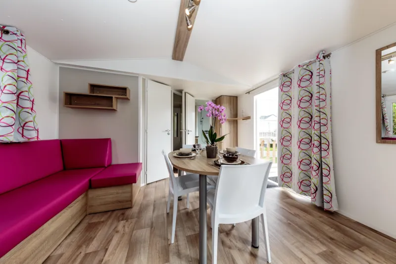 Mobil-Home 2 Chambres - Confort - Terrasse - 4/5 Pers - 30 M²