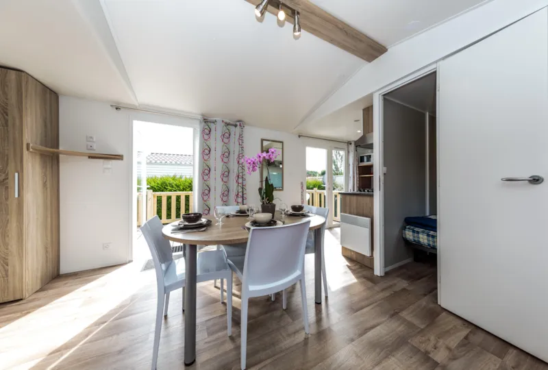 Mobil-Home 2 Chambres - Confort - Terrasse - 4/5 Pers - 30 M²