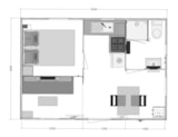 Mobil-Home 1 Chambre - Standard - 2 Pers Mobil-Home 1 Chambre - Standard - 2 Pers