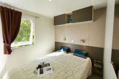 Mobil home Premium - 2 shower rooms - 2 toilets - 3 bedrooms - covered terrace- 40 M2 — 5