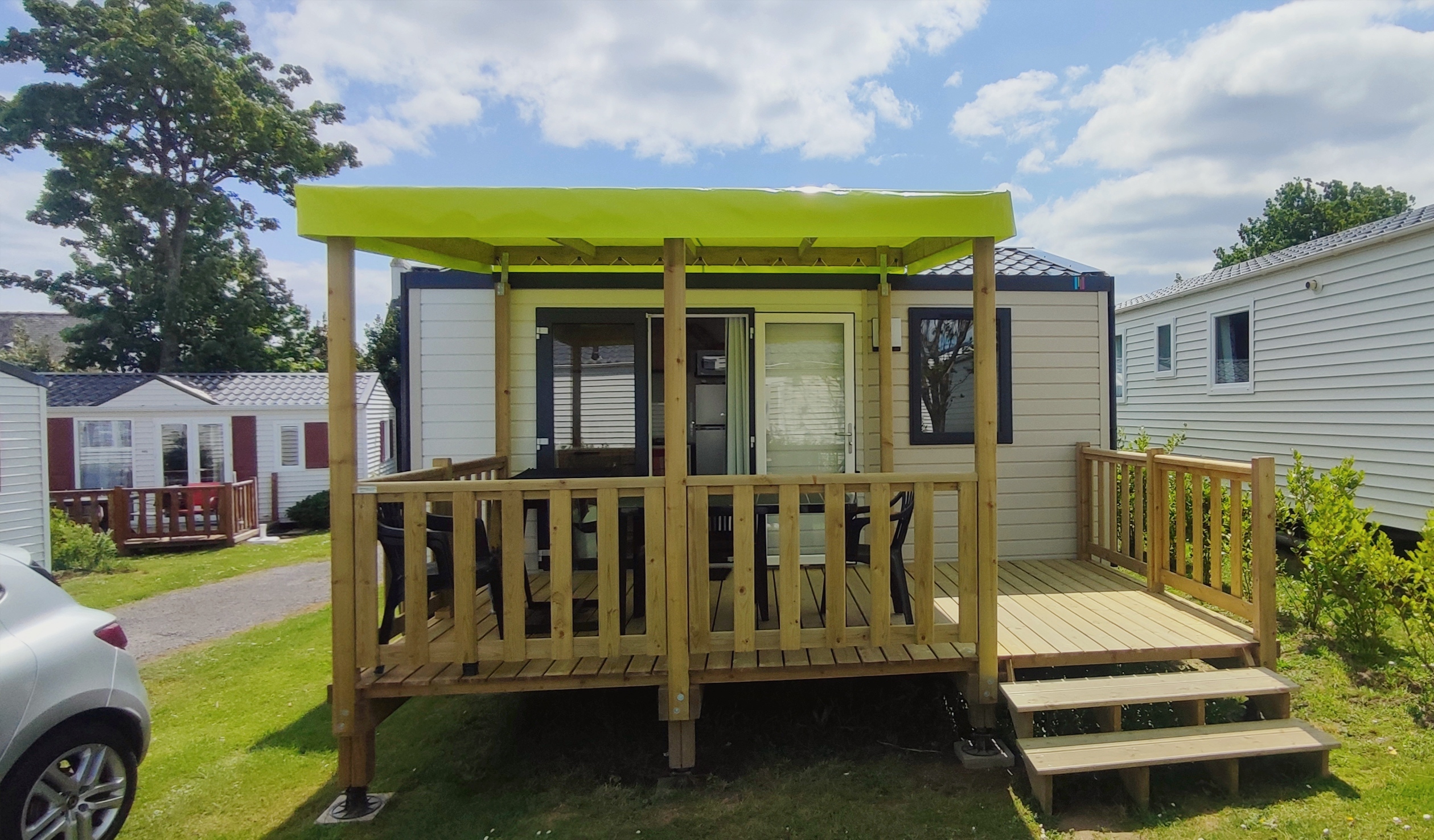 Mobil-home 1 chambre - Confort - TERRASSE - 2/3 pers - 24m²