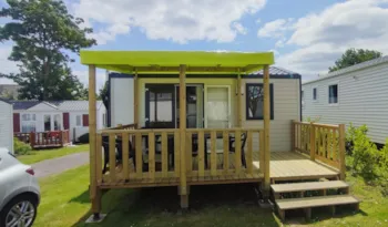 Mietunterkunft - Mobilheim 1 Zimmer - Confort - Terrasse - 2/3 P - 24M² - Camping de La Roche Percée