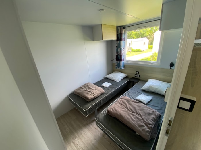 Mobil-Home 2 Chambres - Confort - Terrasse Semi Couverte - 4 Pers - 26M²