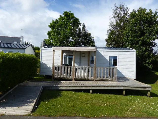 Accommodation - Mobil-Home 2 Chambres - Pmr - 4 Pers - Camping de La Roche Percée