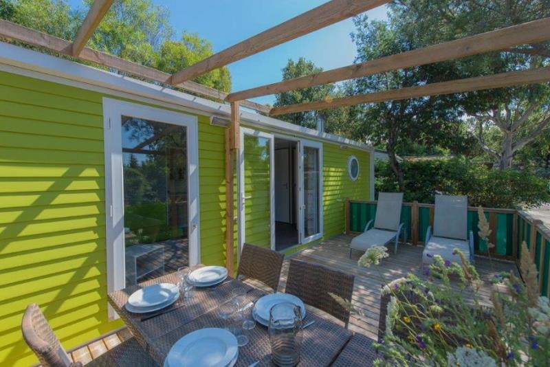Stacaravan Confort+ 25 m² Confort+ (2 kamers) -  airconditioning