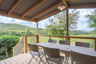Cabane Lodge Cosy Premium 38m² (2 bedrooms) - sheltered terrace - jacuzzi — 2