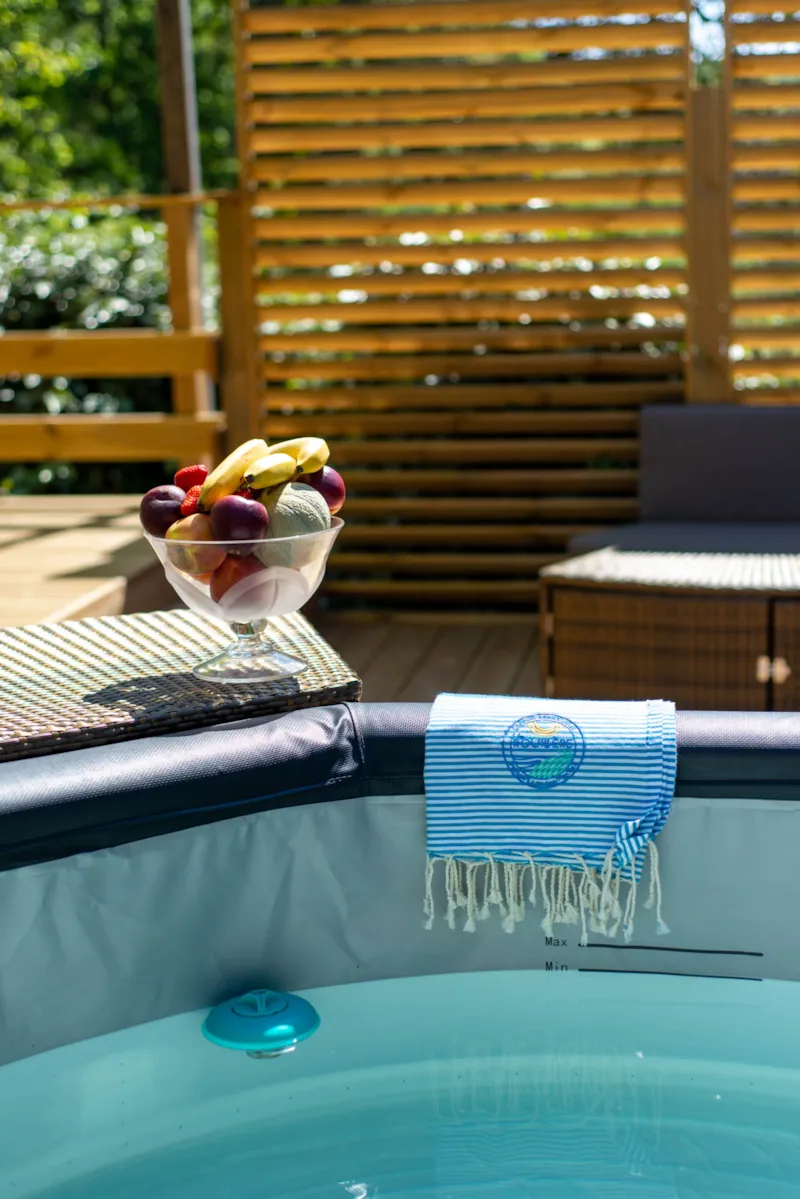 Mobil Home Confort + 23M² (2 Chambres) - Climatisé - Jacuzzi