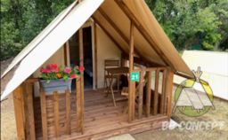 Accommodation - Tente Cyclo - Camping de Villey le Sec