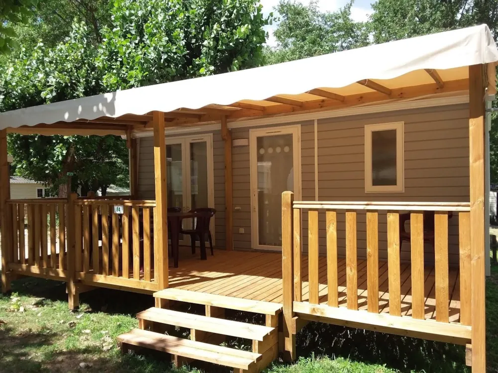 2 bedroom mobile home - 6 people (1 double bed / 2 single beds / convertible sofa) AIR CONDITIONING
