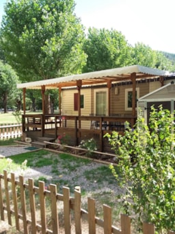 Location - Mobil-Home 3 Chambres - 8 Pers (Clim + Tv - Dimanche À Dimanche ) - Camping La Berge Fleurie