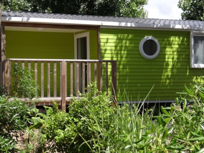 Air-conditioned mobile home + Tv model — 1