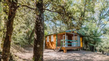 Accommodation - Chalet Confort 4/5 - 18M²  - Sheltered Terrace 10M² - Camping Sunêlia La Clémentine