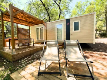 Accommodation - Mobile-Home Sunêlia Prestige - 2 Bedrooms - Camping Sunêlia La Clémentine