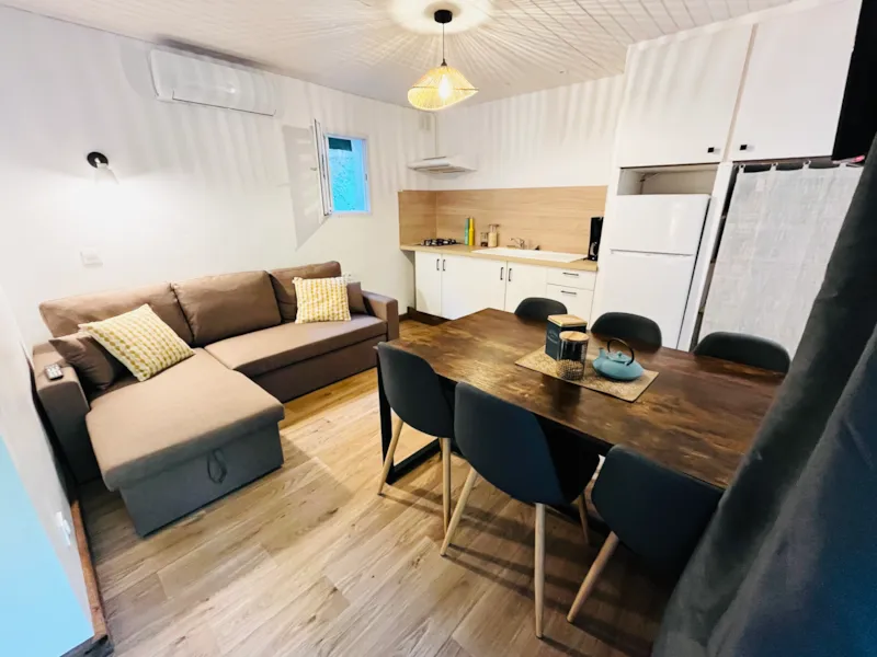 Chalet Prestige 30M² - 2 Chambres - Terrasse Couverte 10M² -