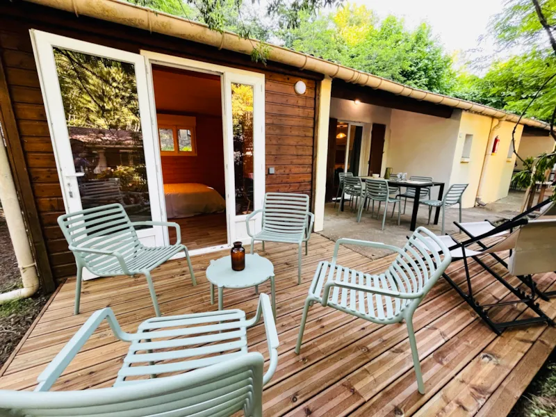 Chalet Prestige 30M² - 2 Chambres - Terrasse Couverte 10M² -