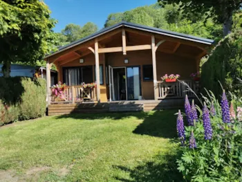 Mietunterkunft - Chalet Clochette Vip 35M² + Terrasse 17M² - 3 Zimmer - Tv - Geschirrspüler - Camping Le Panoramique 