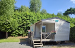 Mietunterkunft - Mobil-Home Verveine N° 062 -  30 M² - 2 Chambres - Camping Le Panoramique
