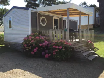 Mietunterkunft - Mobilheim Confort 2 Zimmer 30M² - Camping Armor Loisirs