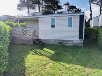 Mietunterkunft - Mobilheim Loggia  23M² - Camping Armor Loisirs
