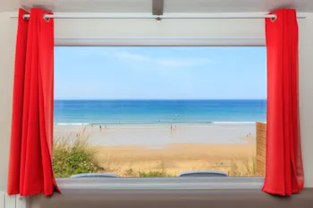 Mietunterkunft - Mobilheim Confort Plus 3 Zimmer Mit Meerblick - Camping Le Ranch