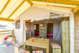 Location - C- Lodge Pilotis - 2 Chambres 24M² Avec Terrasse Couverte - Chadotel La Dune des Sables