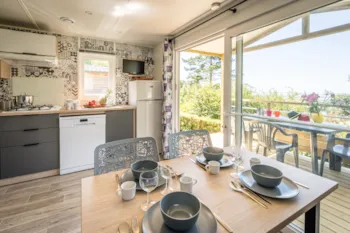 Location - Mobilhome Premium Plus 2 Chambres - Camping Locronan