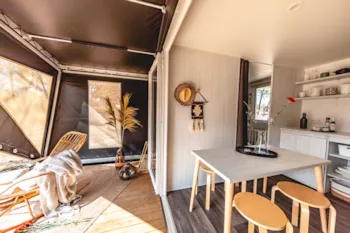 Mietunterkunft - Lodge-Leinwand - Camping Locronan