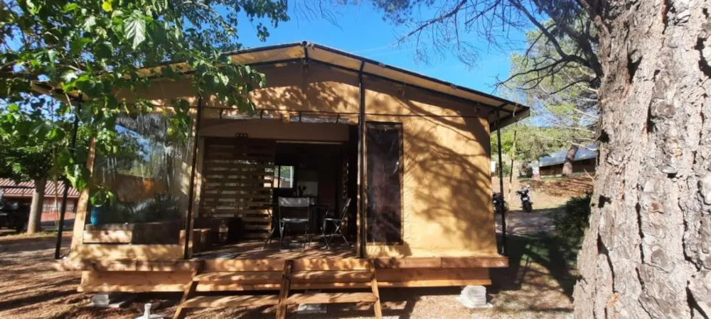 Mietunterkunft - Tiny House Galli - Camping Onlycamp Wasselonne